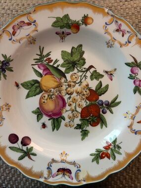 2 Williamsburg Duke of Gloucester dinner plates BOTH HAVE MINOR blemish see pics